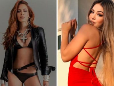 Anitta não se segura e rebate provocação de Melody, após superação no Spotify