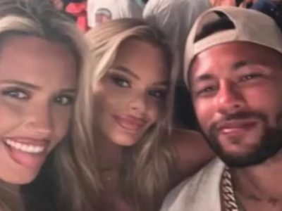 Neymar curte noitada com gringas depois de se declarar para Bruna Biancardi