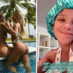 Jenny Miranda esbanja corpão violão e bumbum redondo na praia