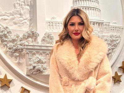 Antônia Fontenelle participa de jantar de gala após posse de Donald Trump