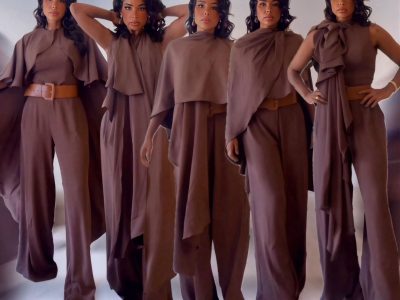 A estilista capixaba Mylla Rodrigues impacta com seus looks no La Moda Experience